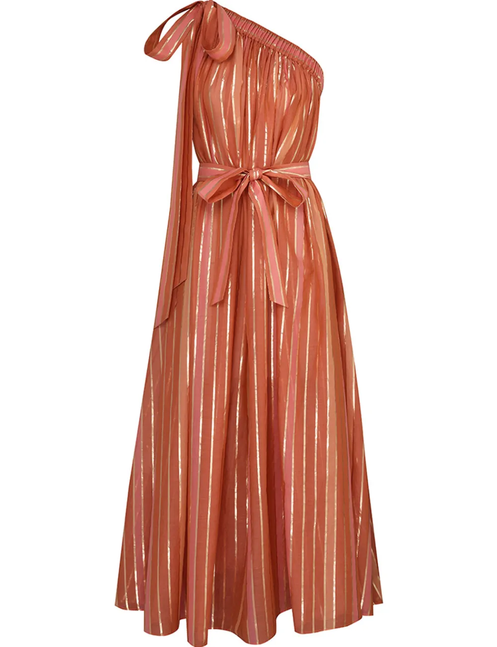 ZIMMERMANN Junie Asymmetric Midi Dress-Women Dresses & Coverups