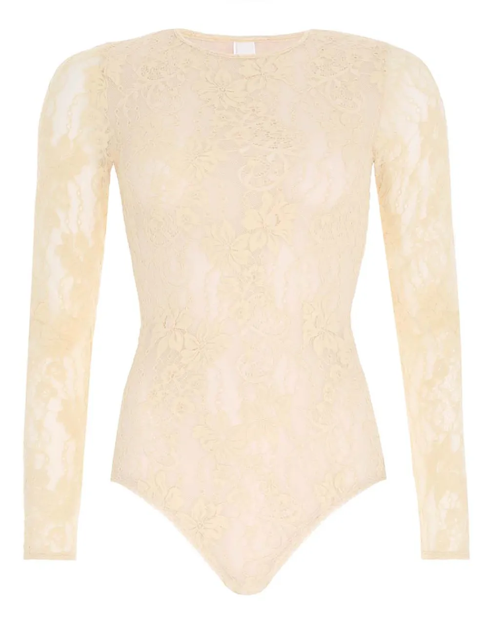 ZIMMERMANN Luminosity Lace Bodysuit-Women In Denim