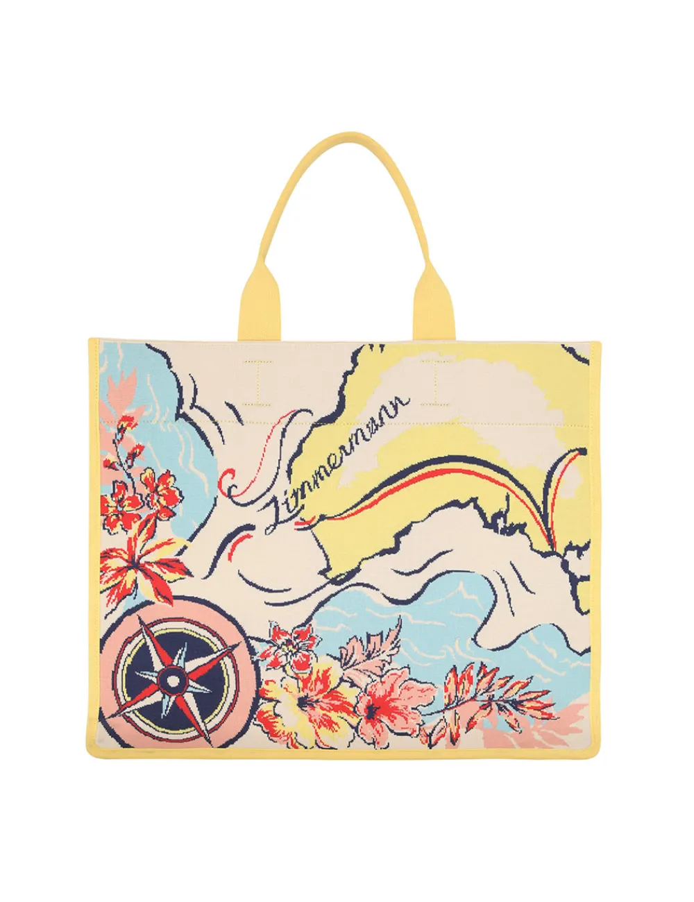 ZIMMERMANN Large Jacquard Tote-Women Bags