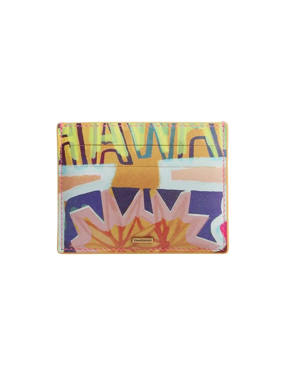 ZIMMERMANN Printed Card Holder-Women Accessories