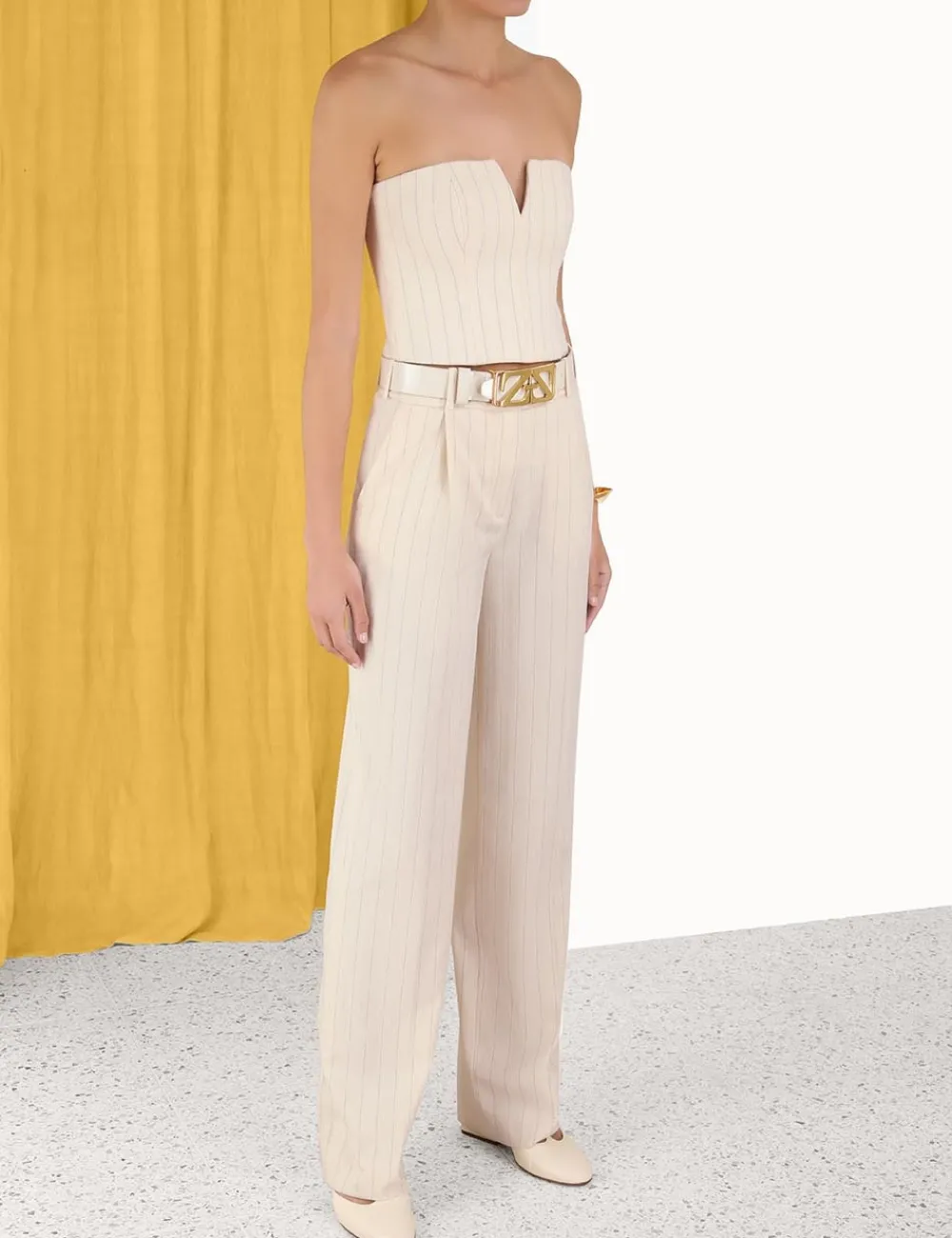 ZIMMERMANN Luminosity Pleat Front Pant-Women Luminosity