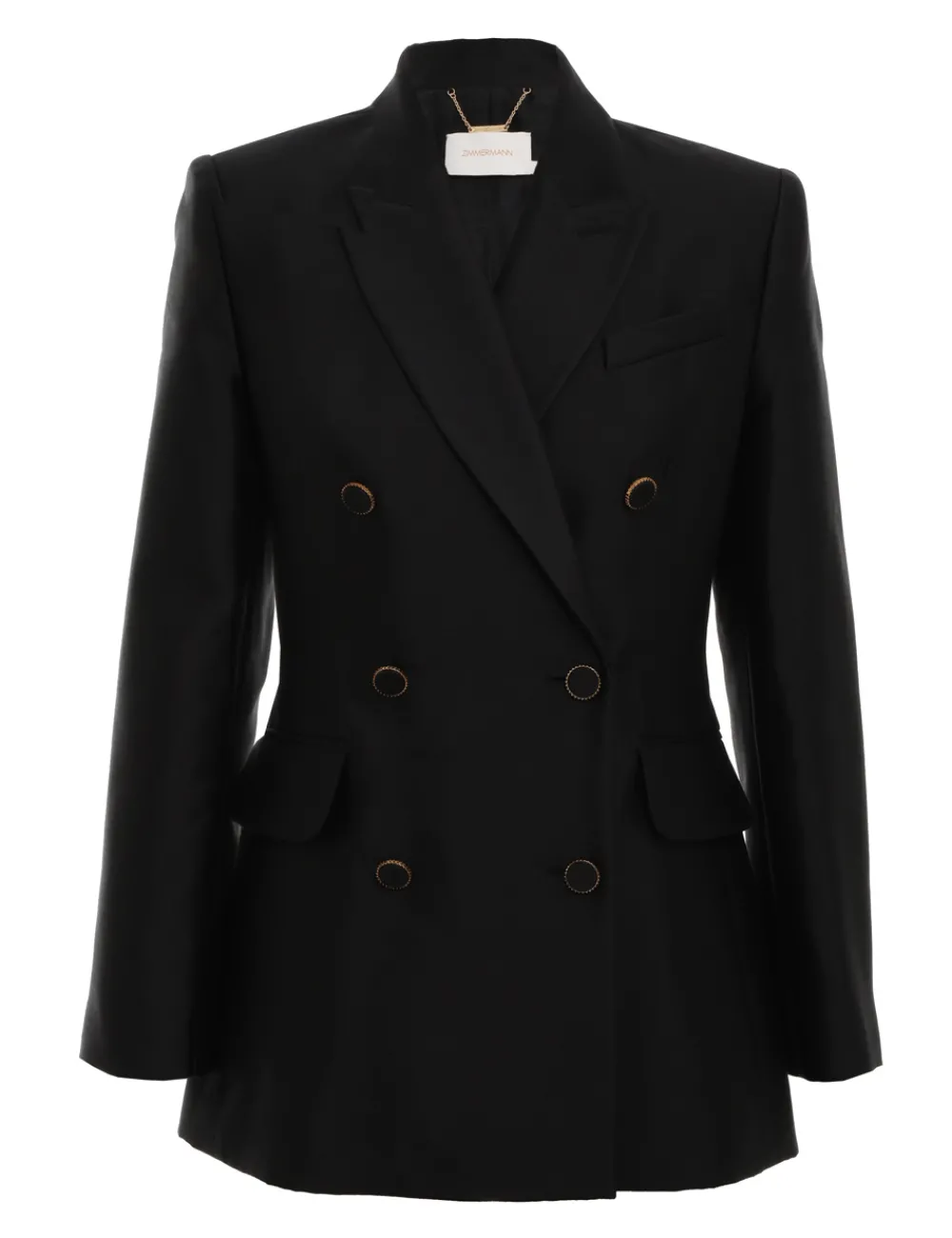 ZIMMERMANN Luminosity Tuxedo Jacket-Women Clothing