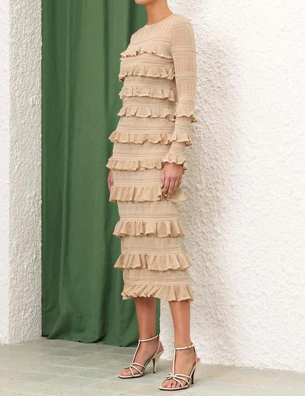 ZIMMERMANN Matchmaker Ruffle Top-Women Tops