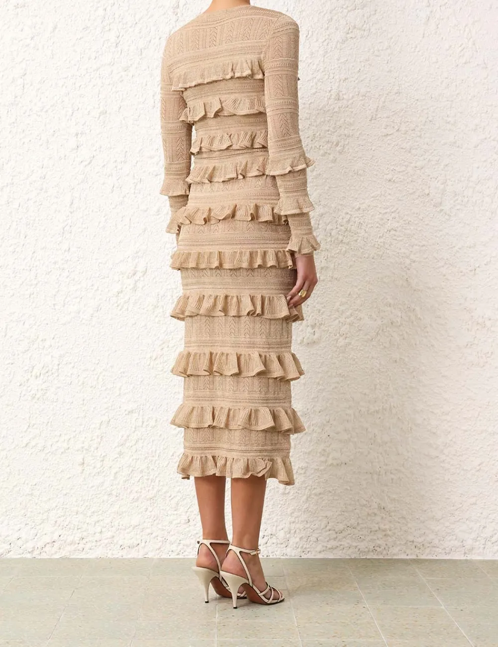 ZIMMERMANN Matchmaker Ruffle Top-Women Tops