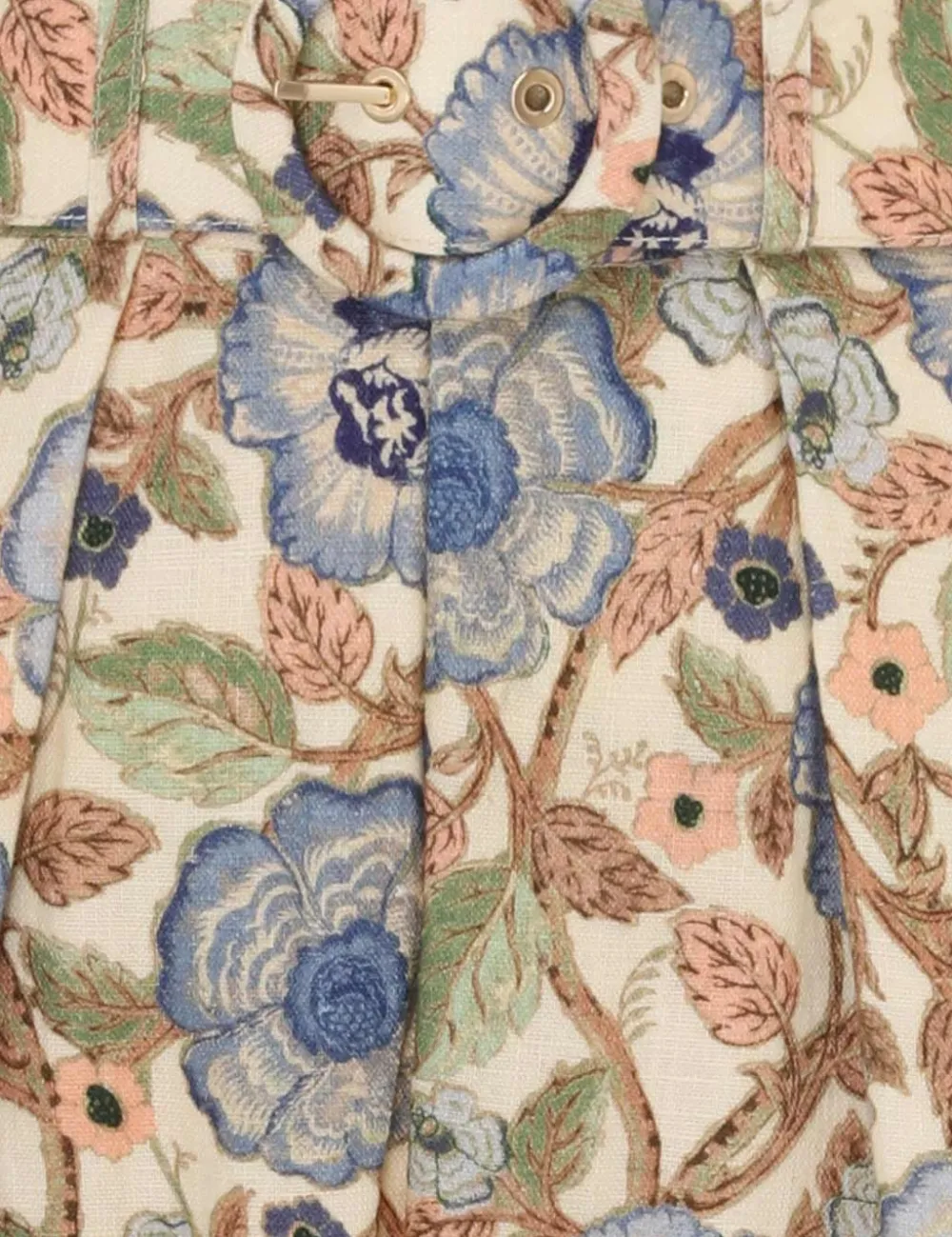 ZIMMERMANN Junie Embroidered Short-Women Clothing