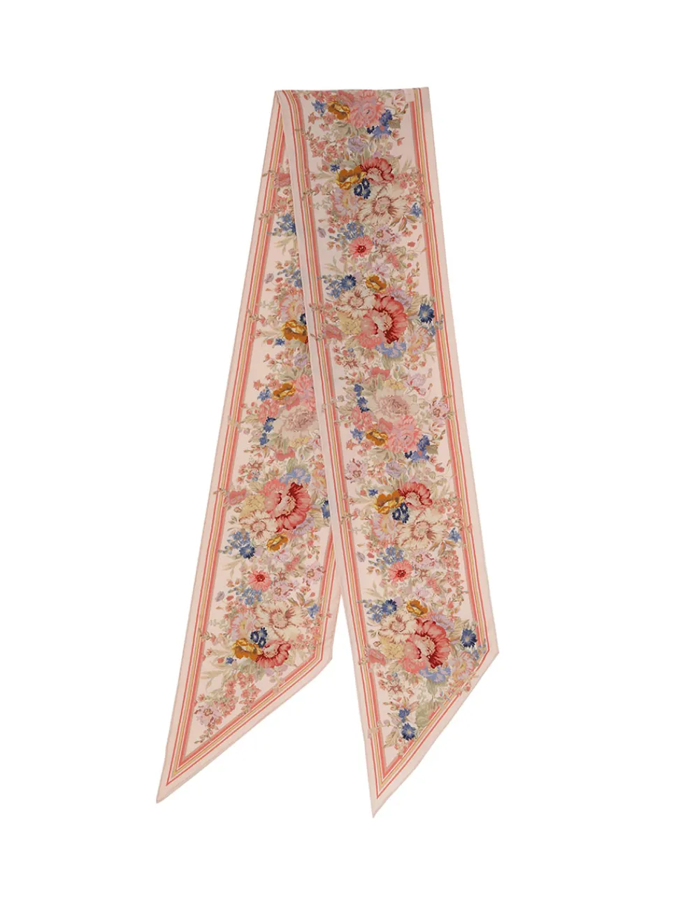 ZIMMERMANN Printed Silk Neck Scarf-Women Scarves