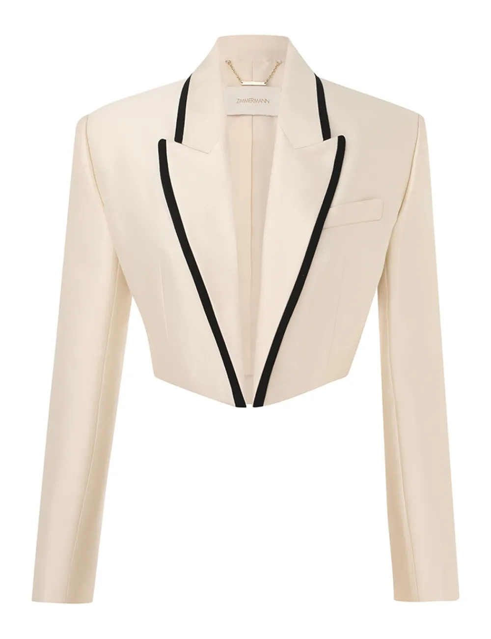 ZIMMERMANN Matchmaker Cropped Jacket-Women Jackets & Coats