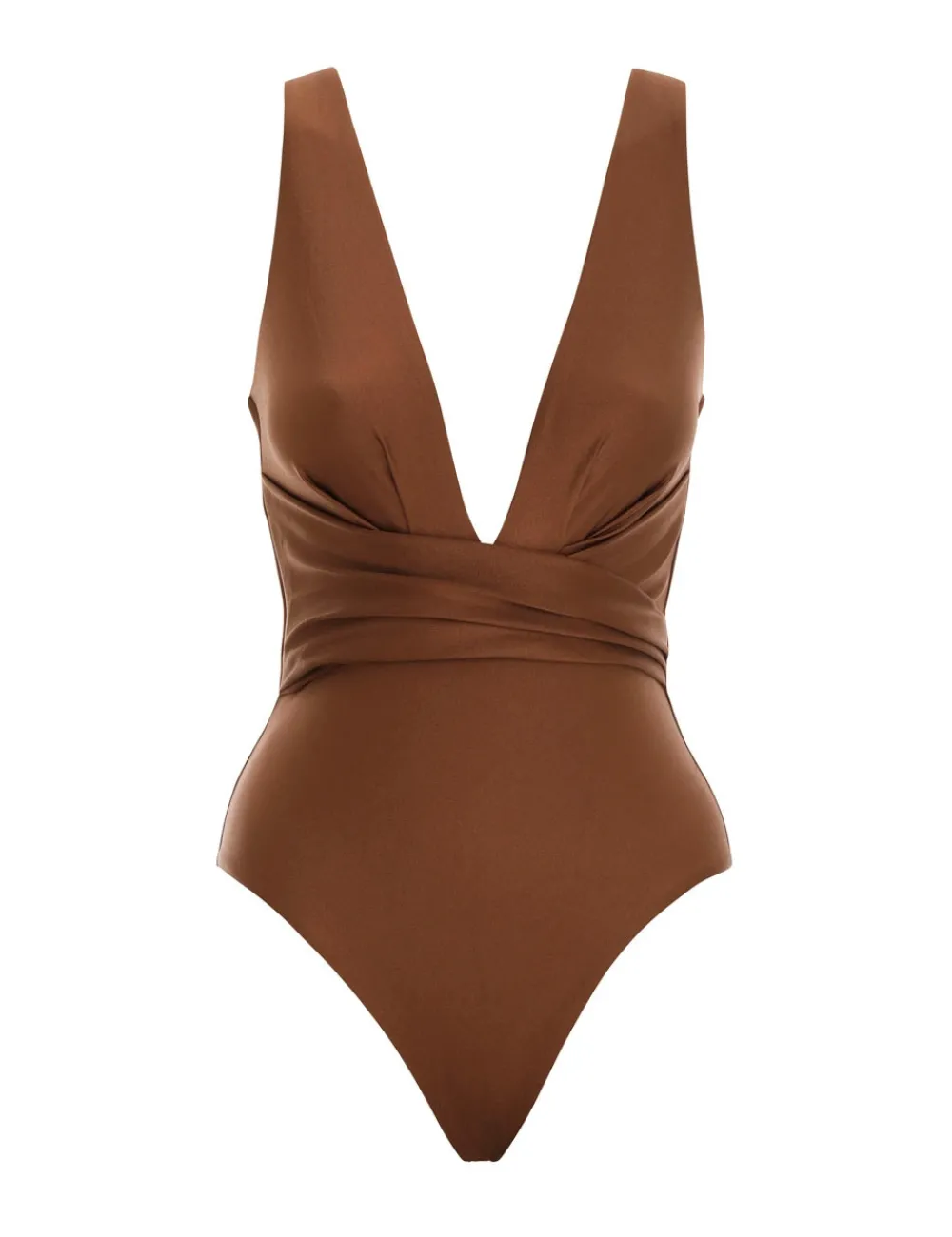 ZIMMERMANN Raie Wrap Plunge 1Pc-Women One Pieces