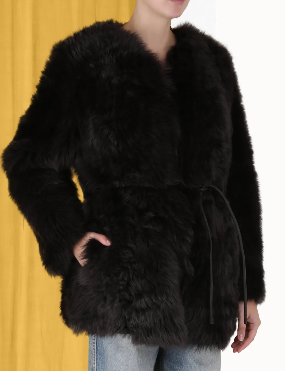 ZIMMERMANN Luminosity Shearling Jacket-Women Clothing