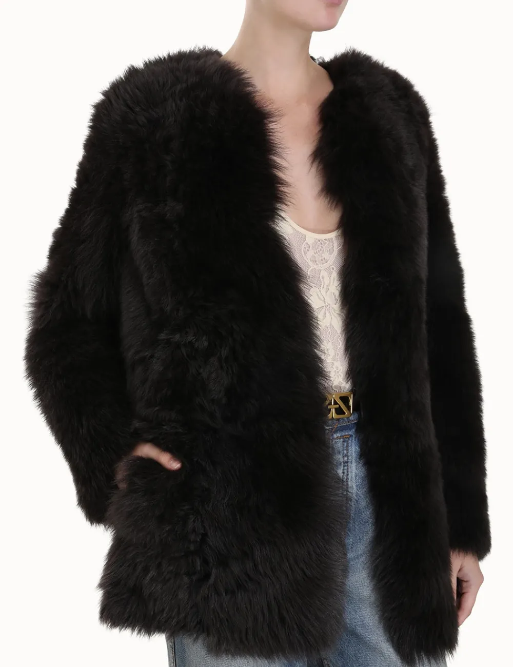 ZIMMERMANN Luminosity Shearling Jacket-Women Clothing