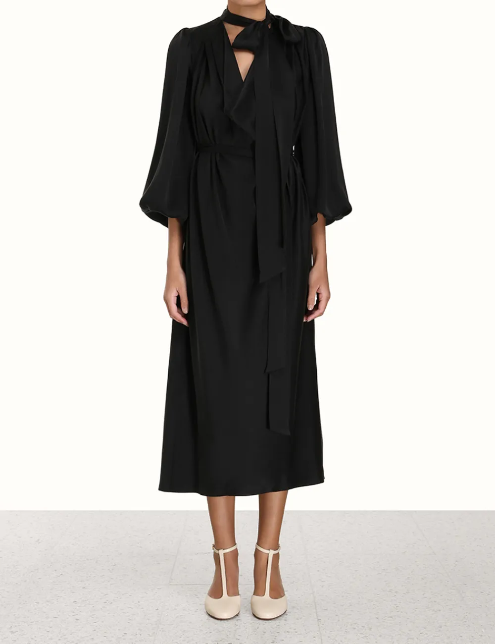 ZIMMERMANN Silk Billow Dress-Women Luminosity