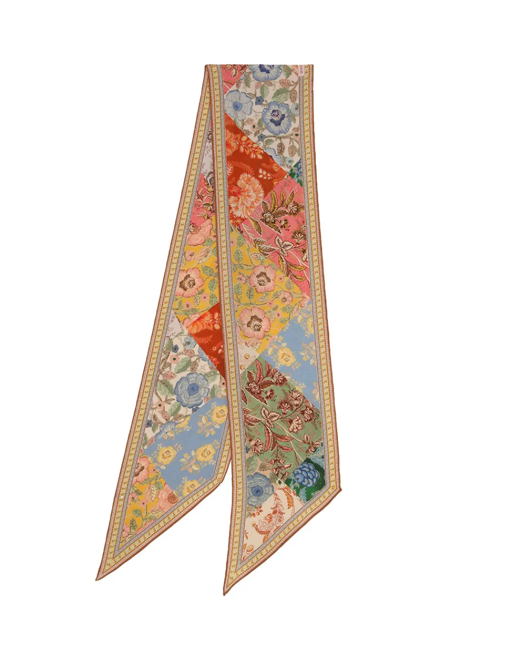ZIMMERMANN Printed Silk Neck Scarf-Women Scarves