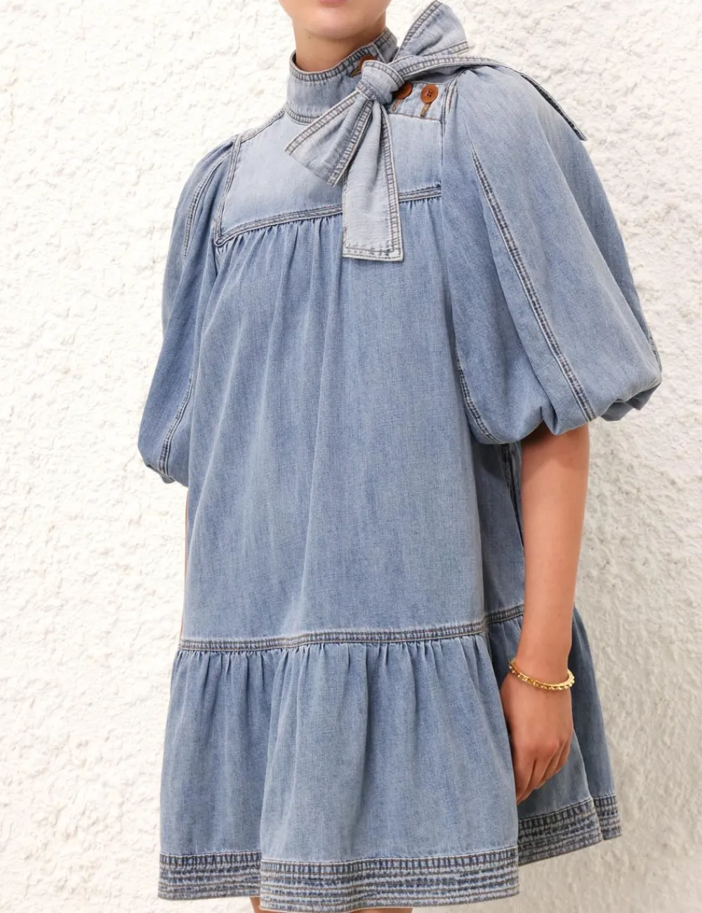 ZIMMERMANN Alight Smock Dress-Women Dresses & Coverups