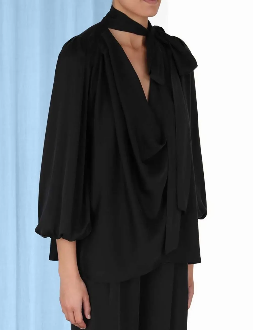 ZIMMERMANN Silk Billow Blouse-Women Luminosity