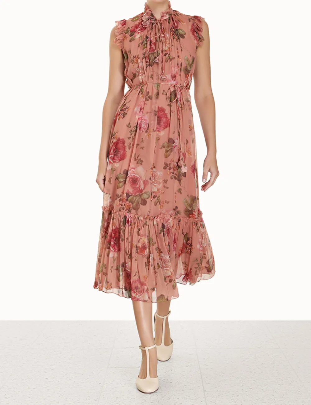 ZIMMERMANN Luminosity Flutter Dress-Women Luminosity