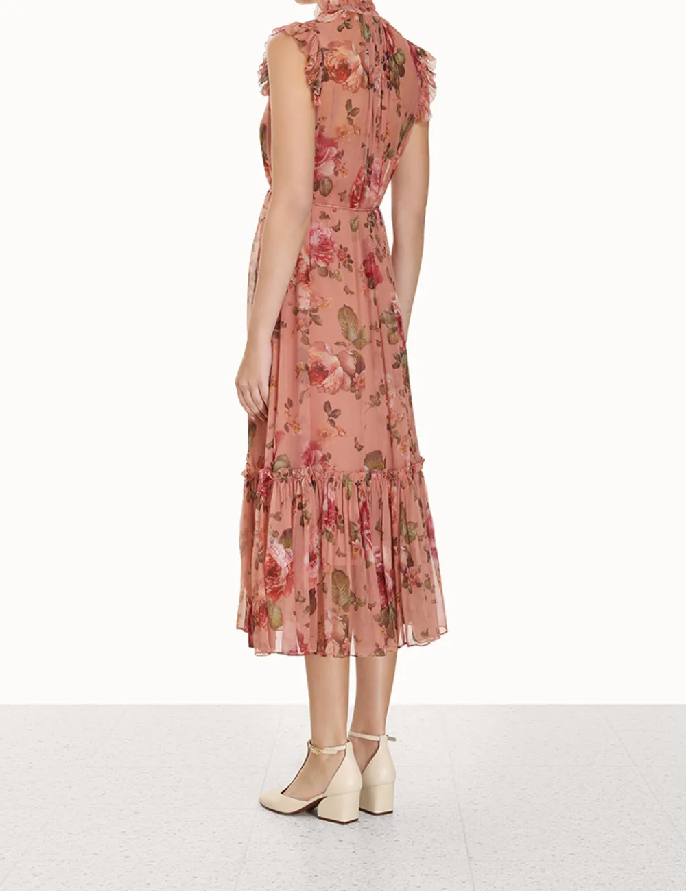 ZIMMERMANN Luminosity Flutter Dress-Women Luminosity