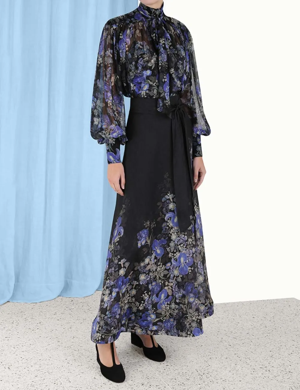 ZIMMERMANN Lyrical Maxi Skirt-Women Skirts