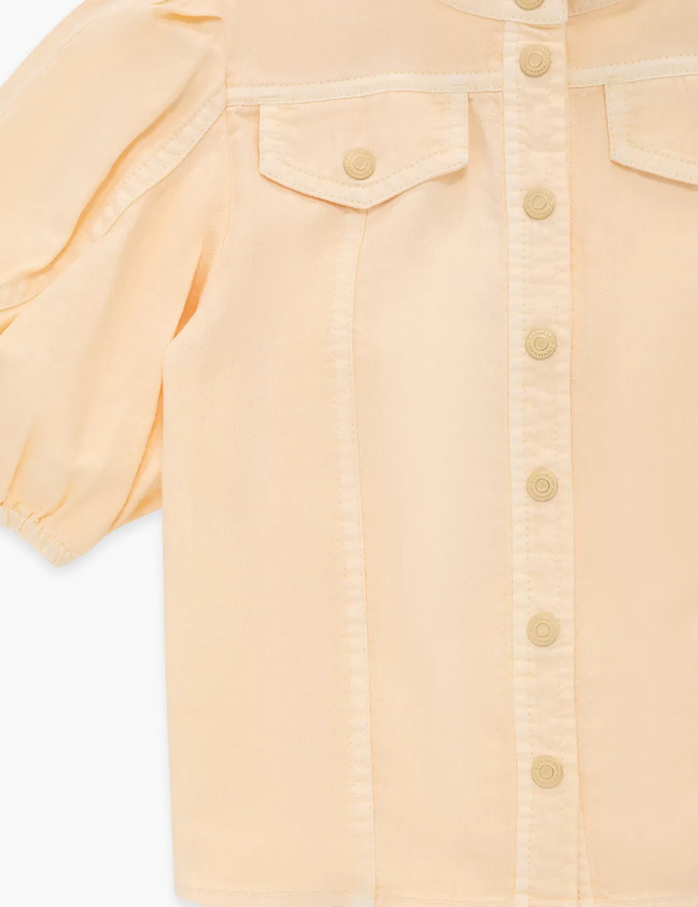 ZIMMERMANN August Utility Denim Top-Women Clothing