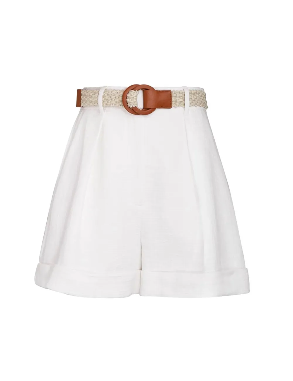 ZIMMERMANN August Cuffed Short-Women Shorts & Pants