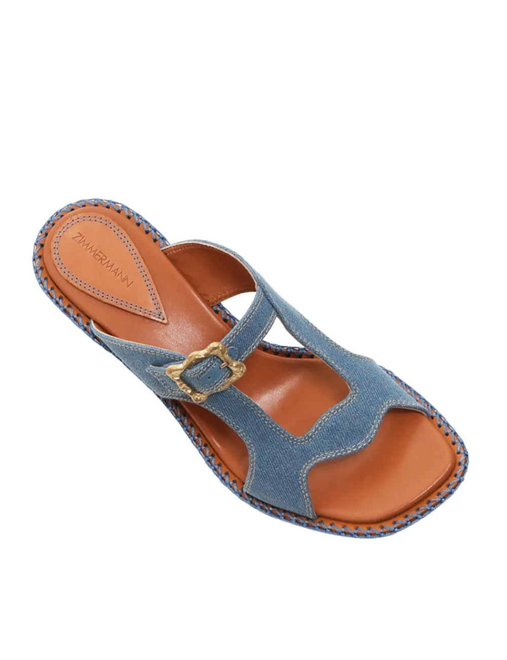 ZIMMERMANN Wavy Mule Sandal 65-Women Shoes