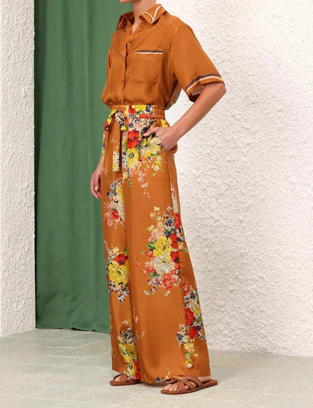 ZIMMERMANN Alight Relaxed Shirt-Women Clothing