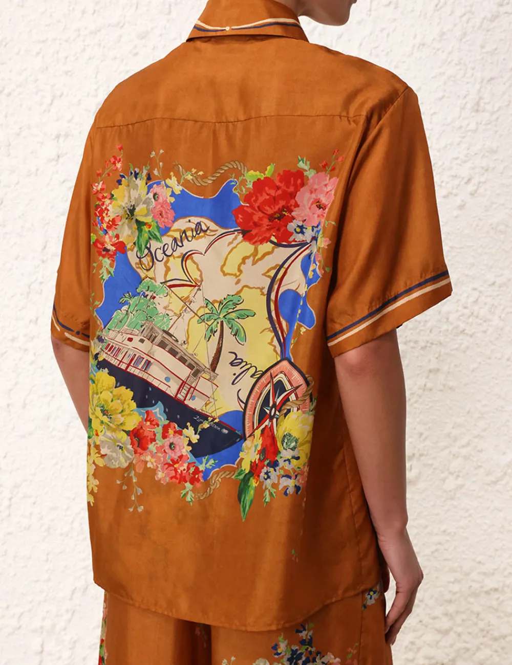 ZIMMERMANN Alight Relaxed Shirt-Women Clothing