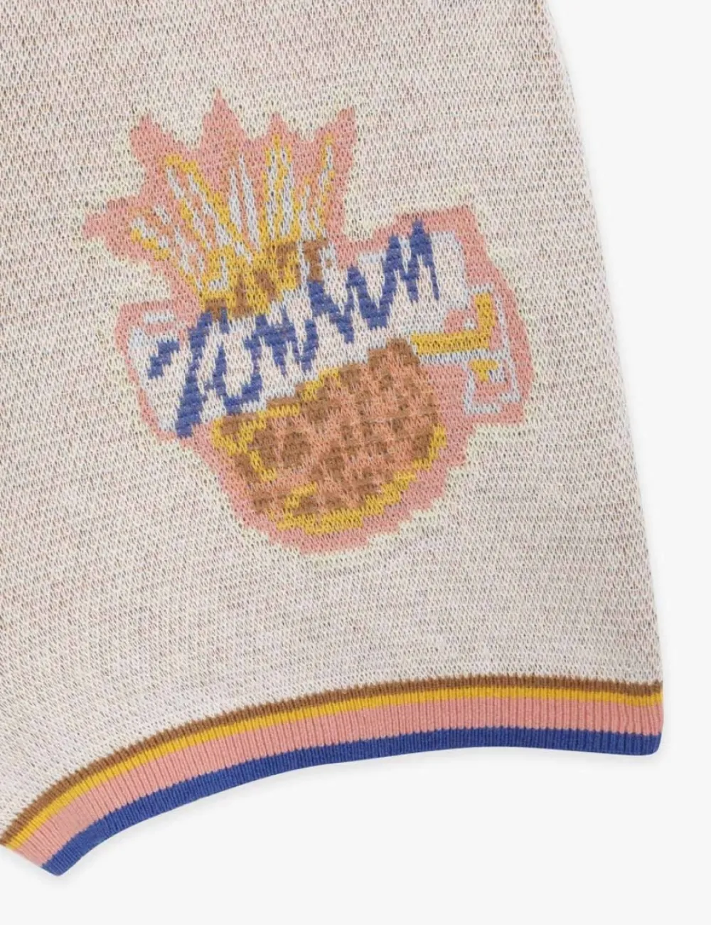 ZIMMERMANN Raie Jacquard Pineapple Shorts-Women Clothing