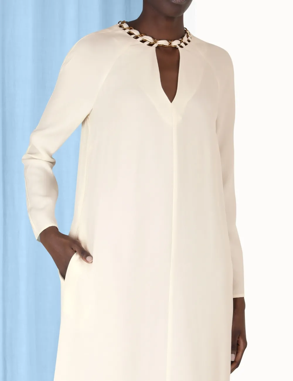 ZIMMERMANN Chain Embellished Maxi-Women Luminosity