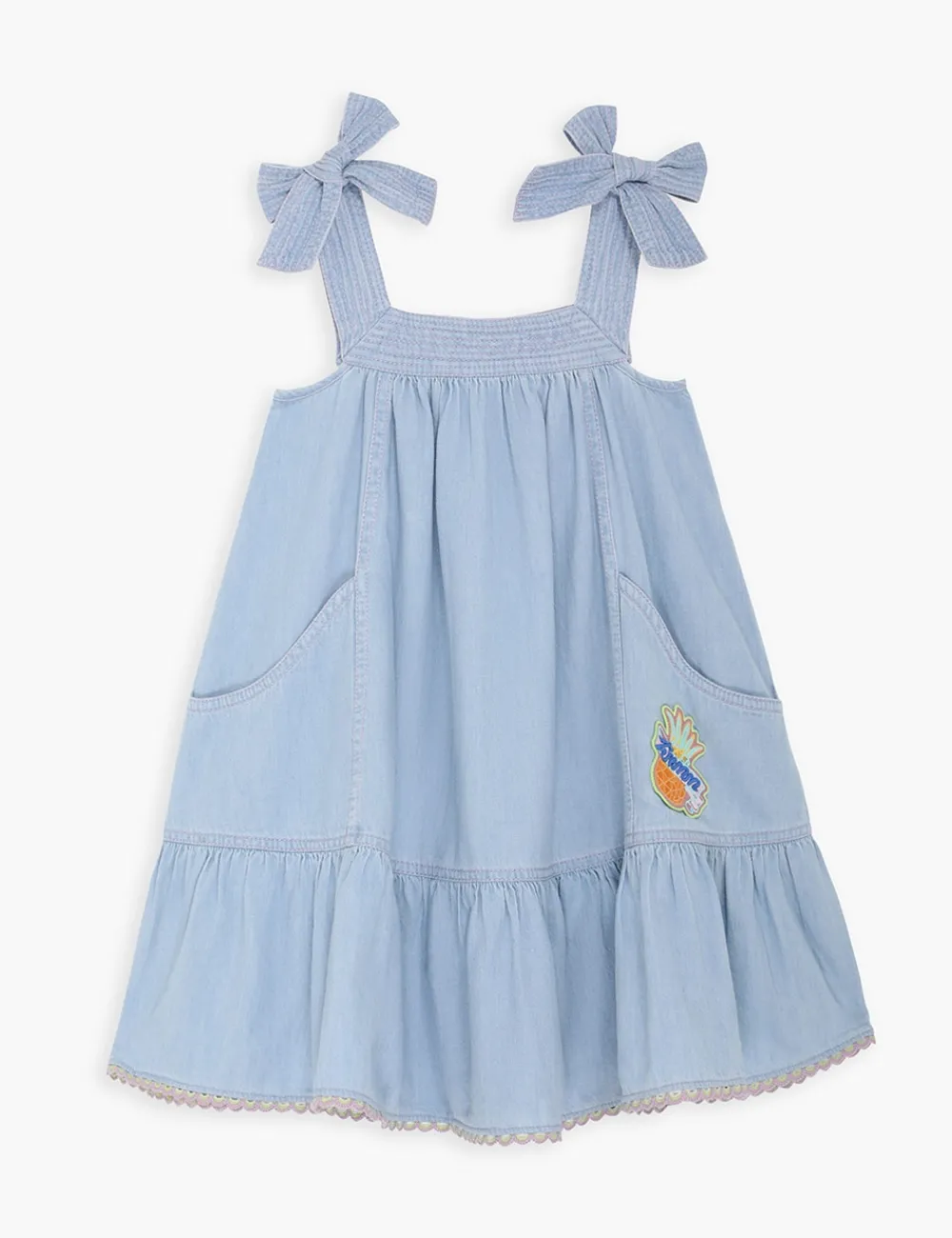 ZIMMERMANN Halcyon Denim Dress-Kids Denim