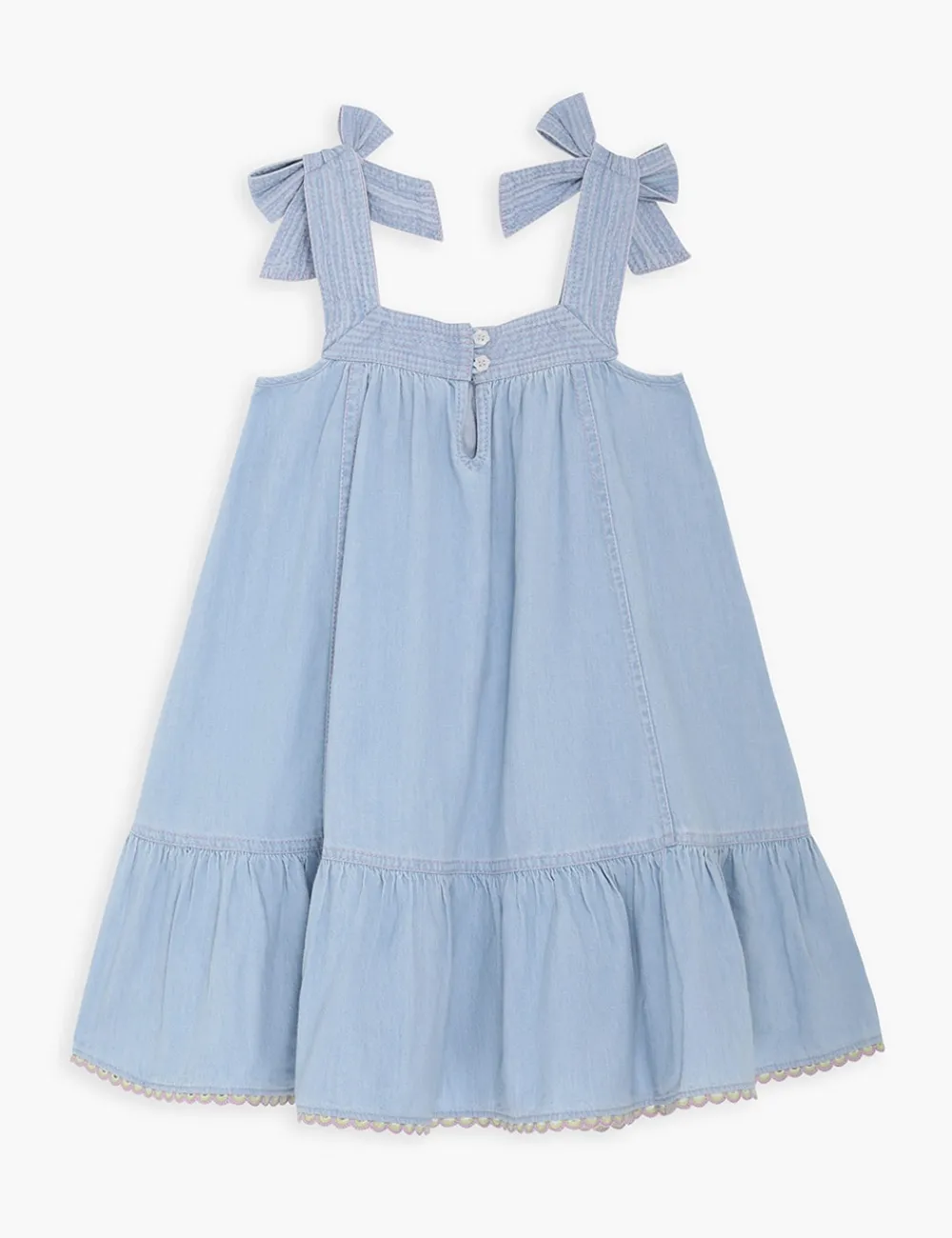 ZIMMERMANN Halcyon Denim Dress-Kids Denim