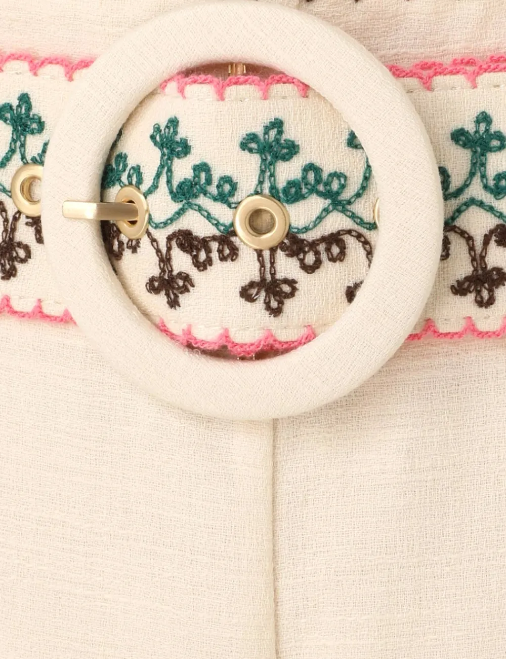 ZIMMERMANN August Embroidered Short-Women Clothing