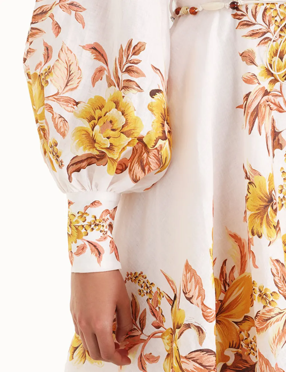 ZIMMERMANN Vacay Button Up Mini Dress-Women Dresses & Coverups