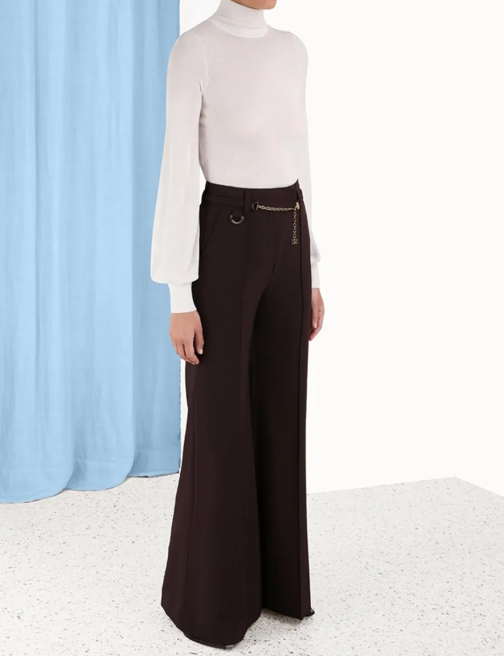 ZIMMERMANN Luminosity Tailored Pant-Women Shorts & Pants