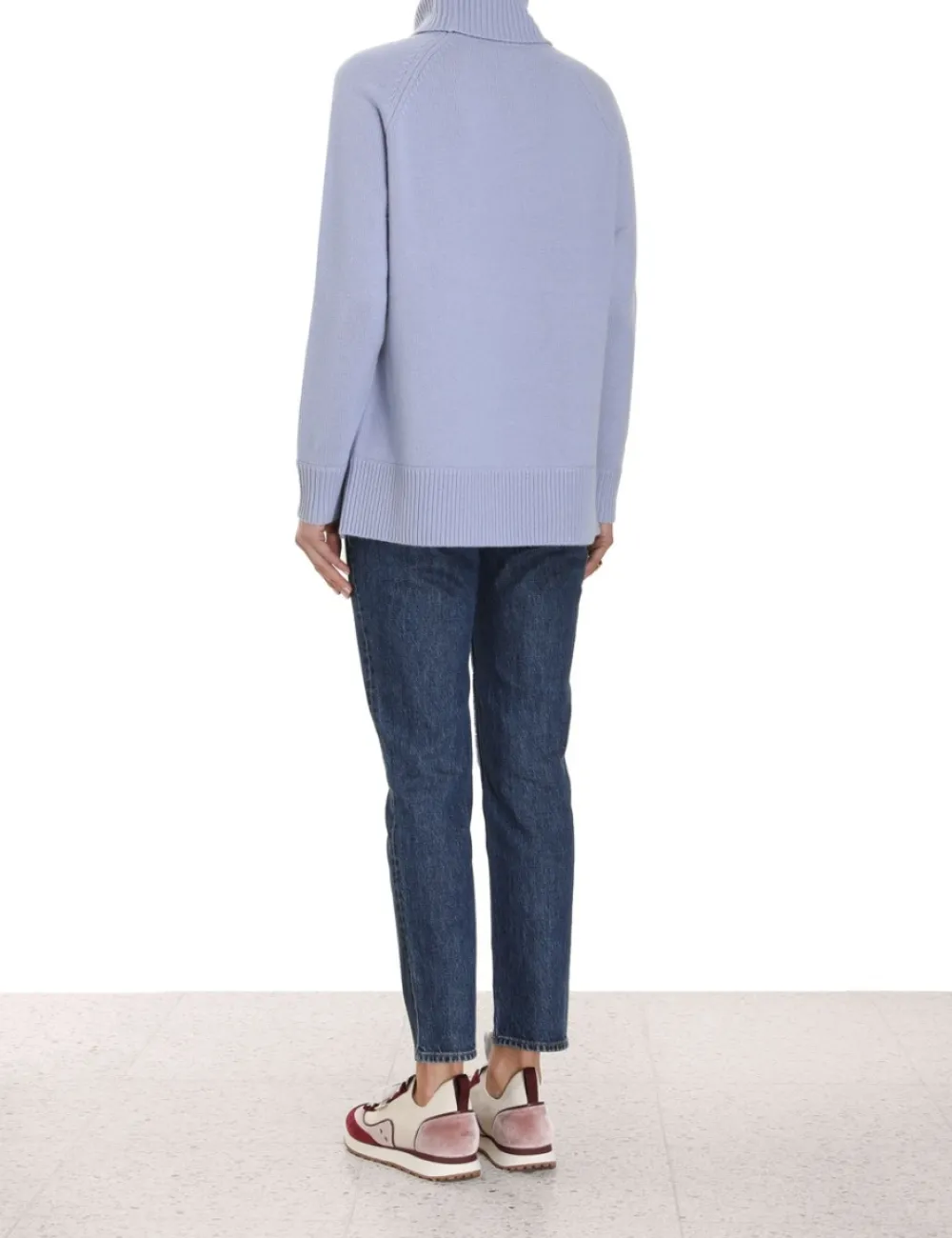 ZIMMERMANN Roll Neck Sweater-Women Knitwear