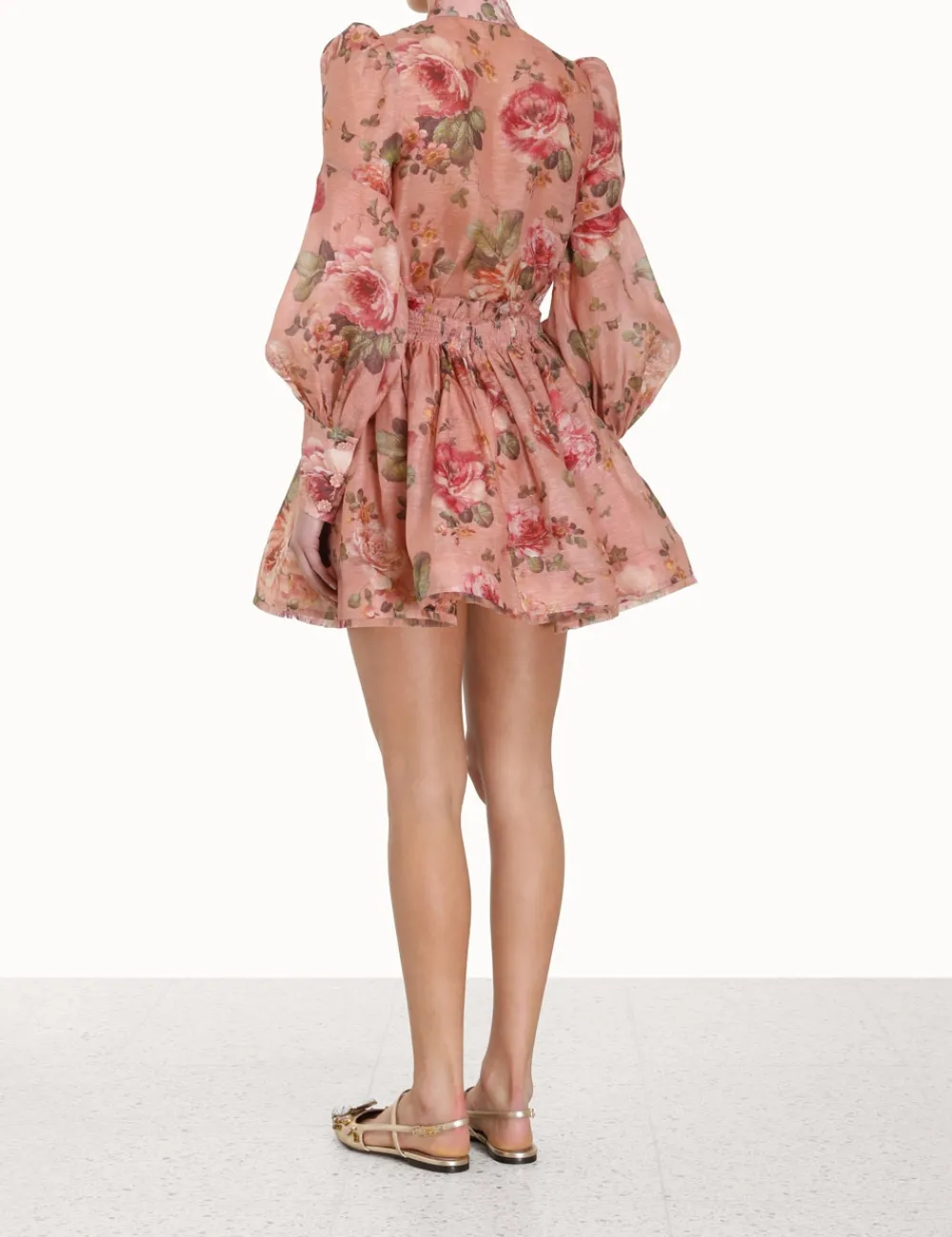 ZIMMERMANN Luminosity Floral Blouse-Women Clothing