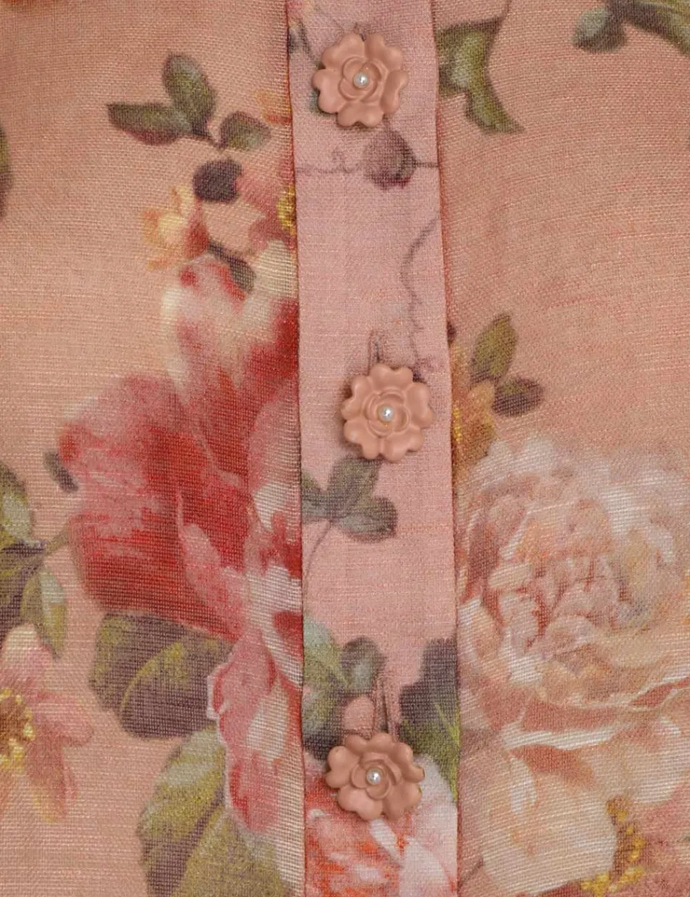 ZIMMERMANN Luminosity Floral Blouse-Women Clothing