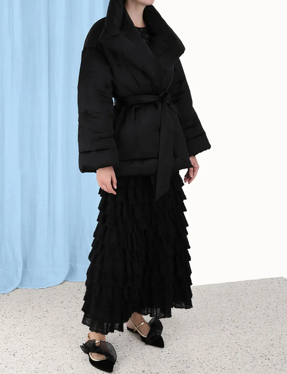 ZIMMERMANN Luminosity Satin Wadded Jacket-Women Jackets & Coats