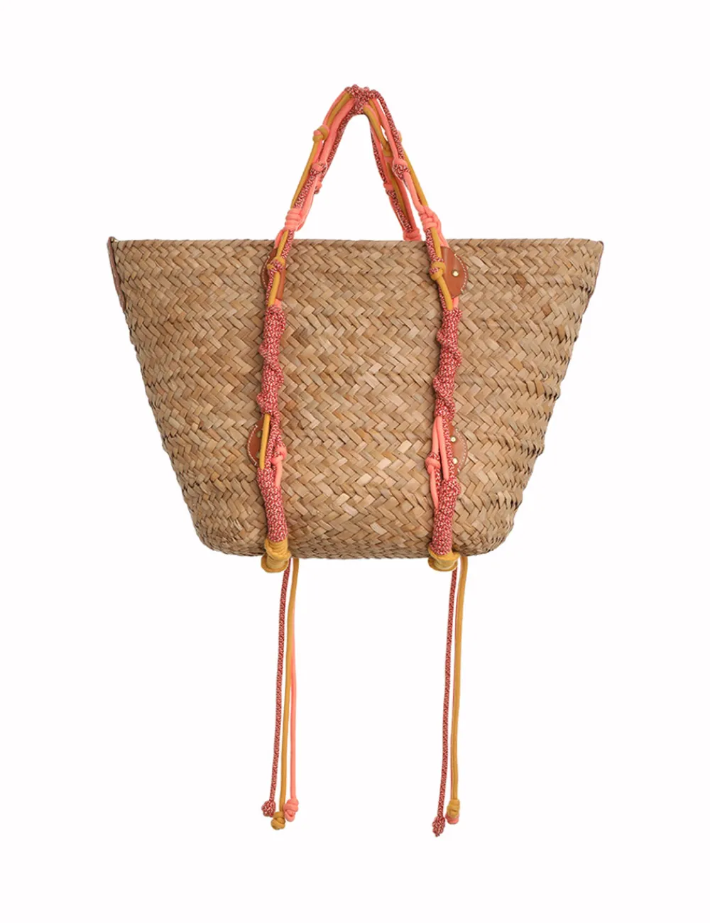 ZIMMERMANN Large Macrame Basket-Women Bags
