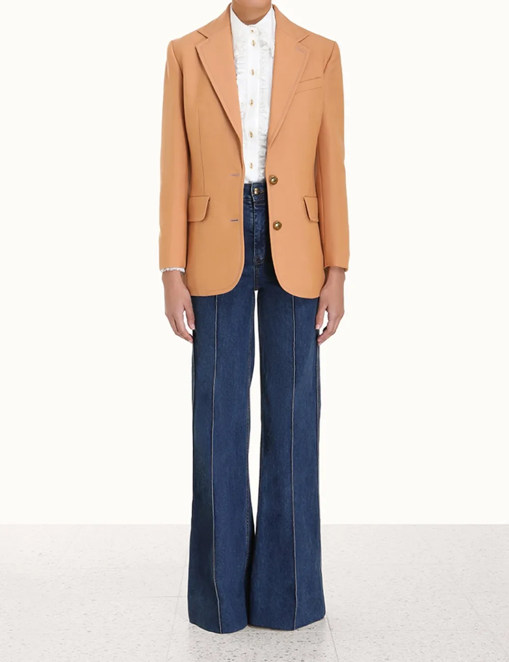 ZIMMERMANN Luminosity Tailored Jacket-Women Clothing