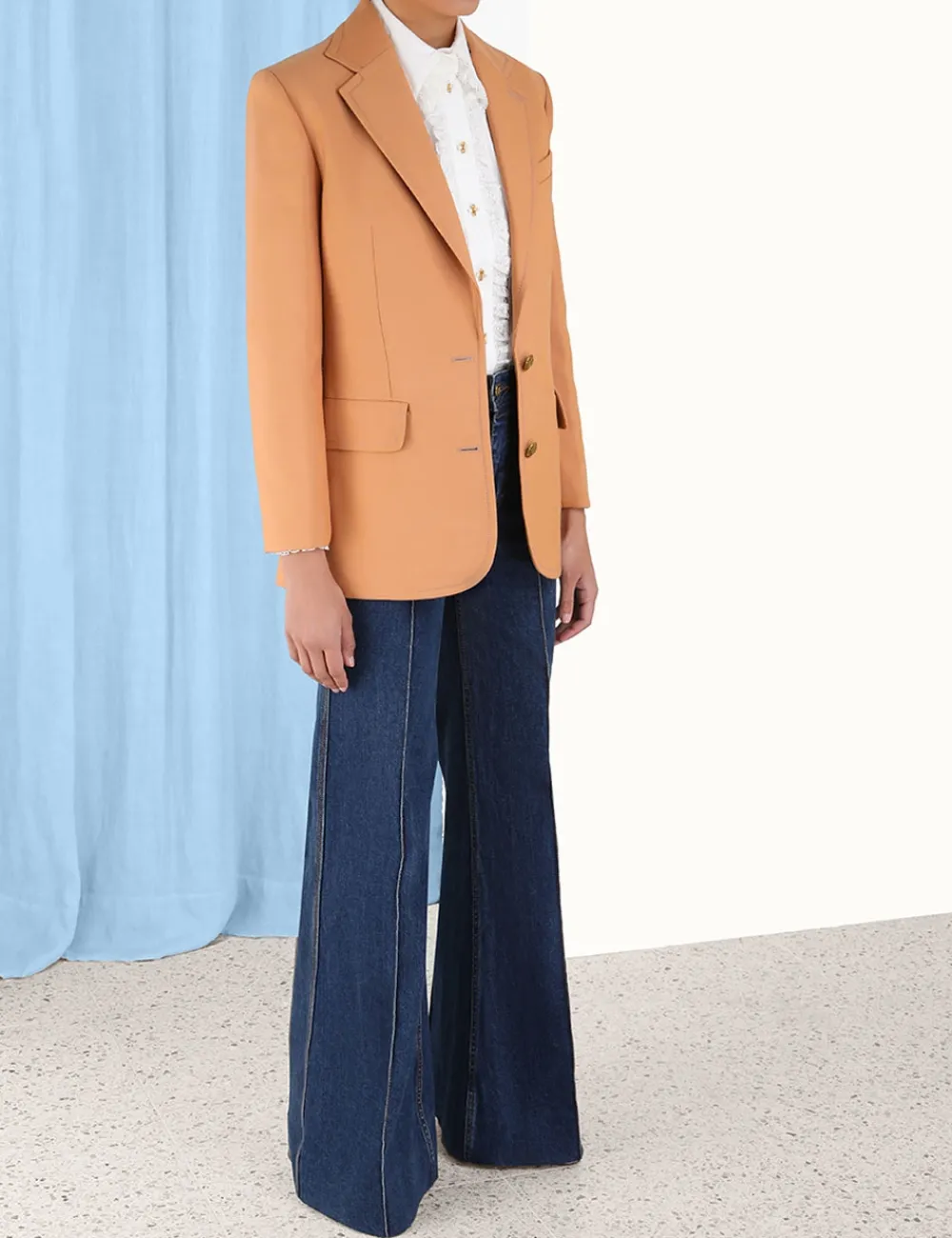 ZIMMERMANN Luminosity Tailored Jacket-Women Clothing