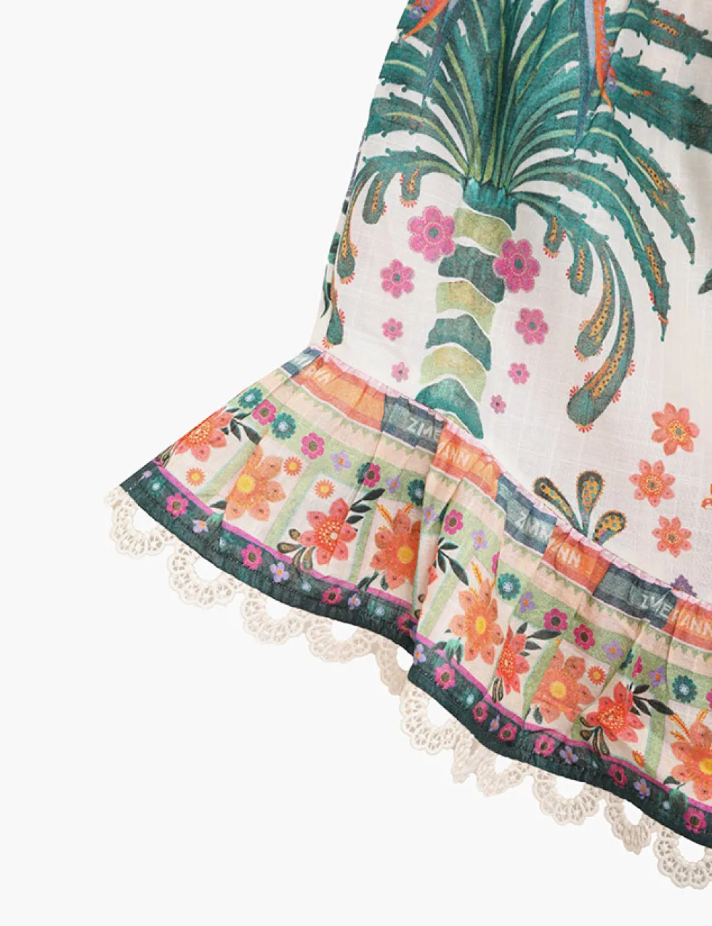 ZIMMERMANN Ginger Flip Skirt-Women Clothing