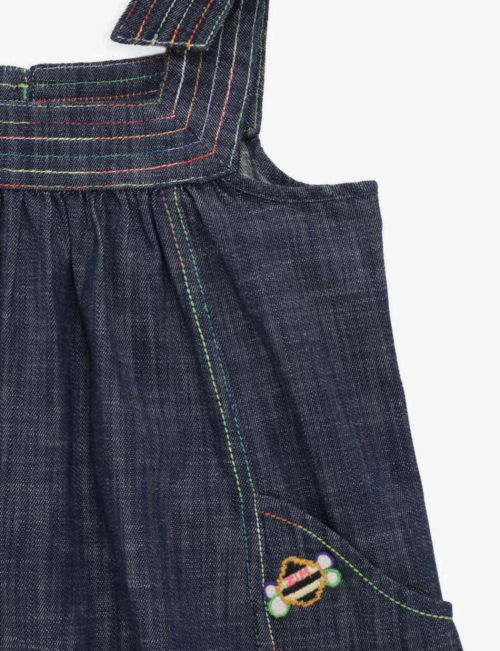 ZIMMERMANN Alight Denim Dress-Women Clothing