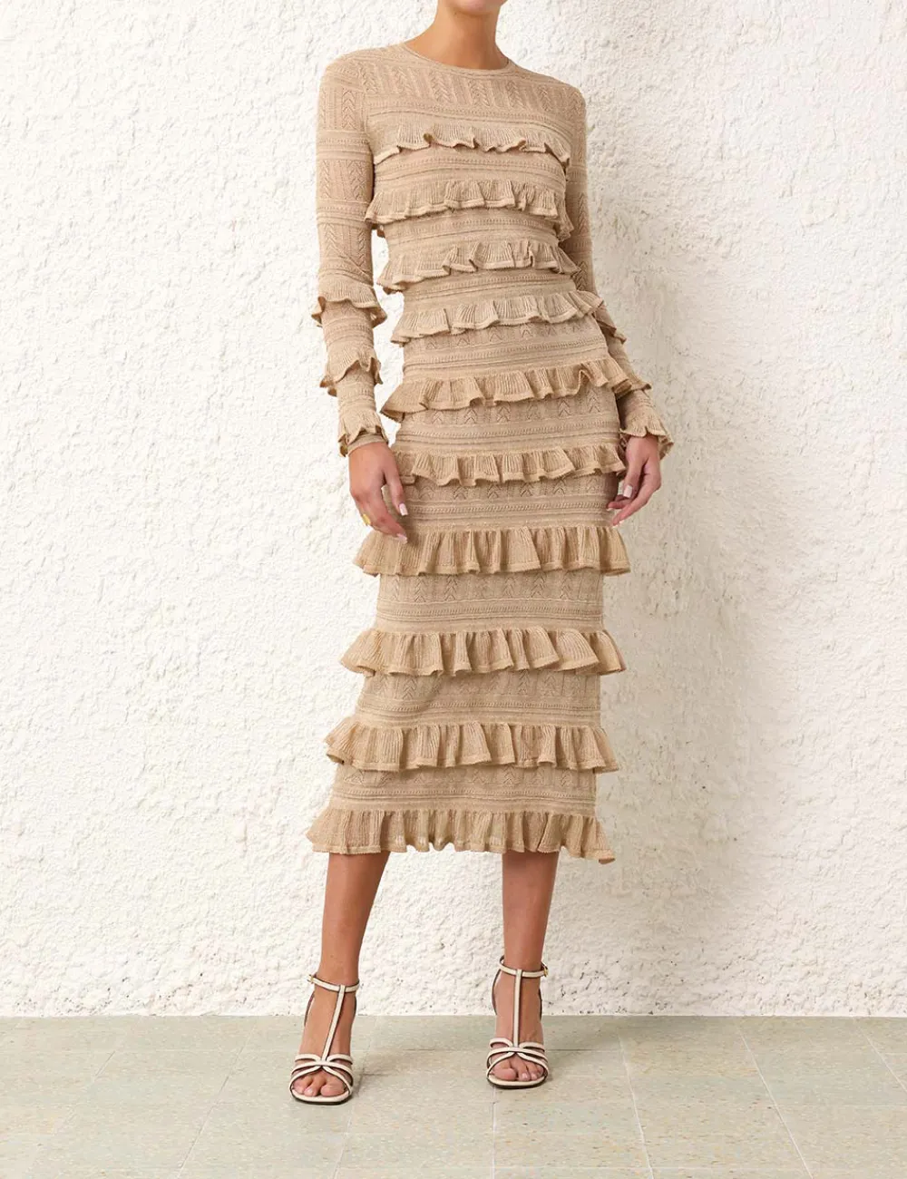 ZIMMERMANN Matchmaker Ruffle Skirt-Women Clothing