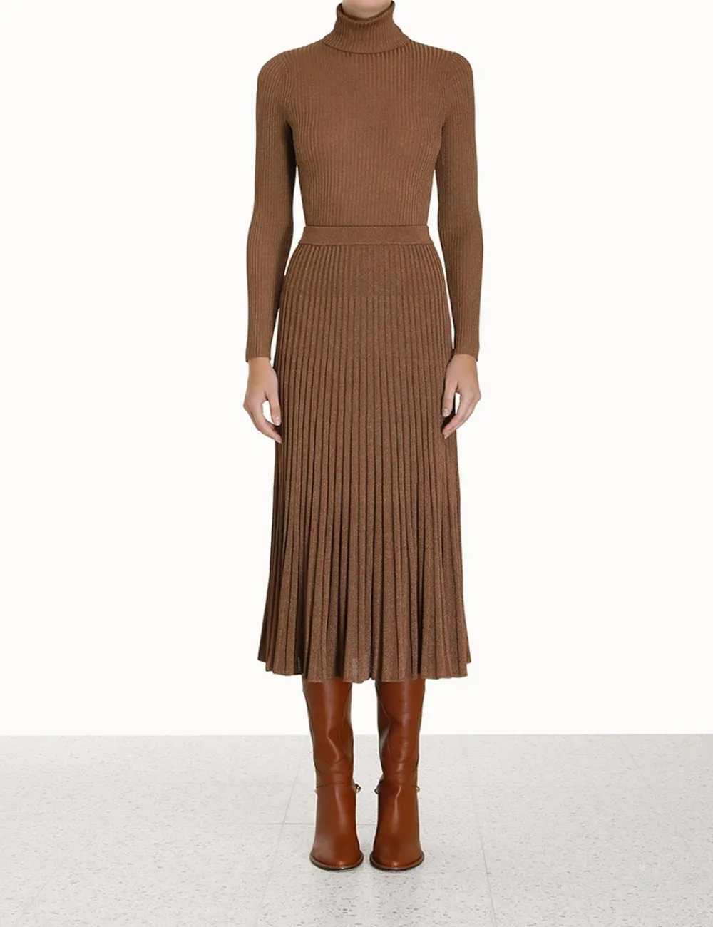 ZIMMERMANN Luminosity Lurex Rayon Top-Women Clothing