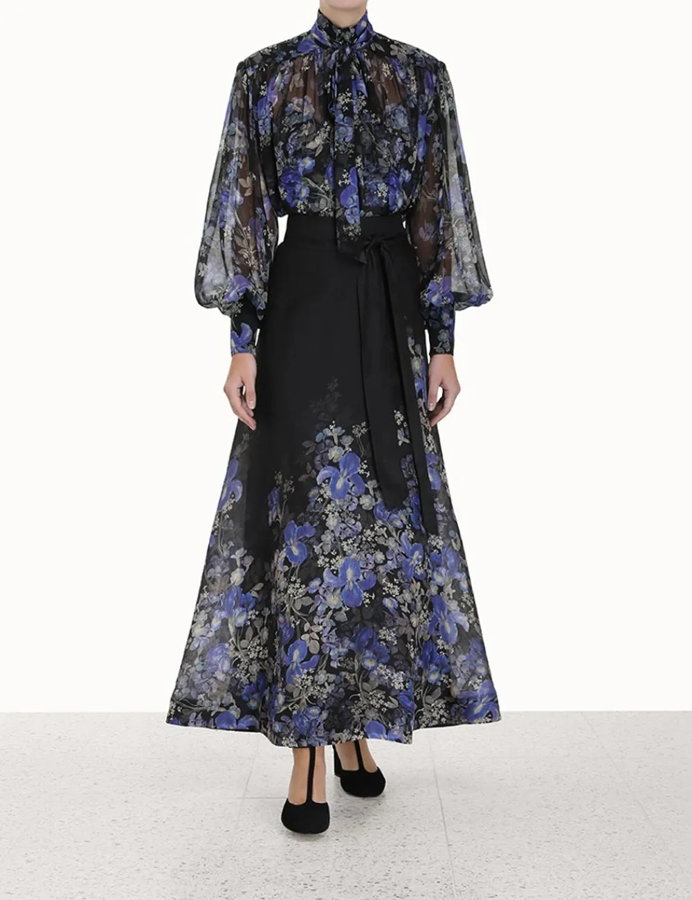 ZIMMERMANN Lyrical Maxi Skirt-Women Clothing