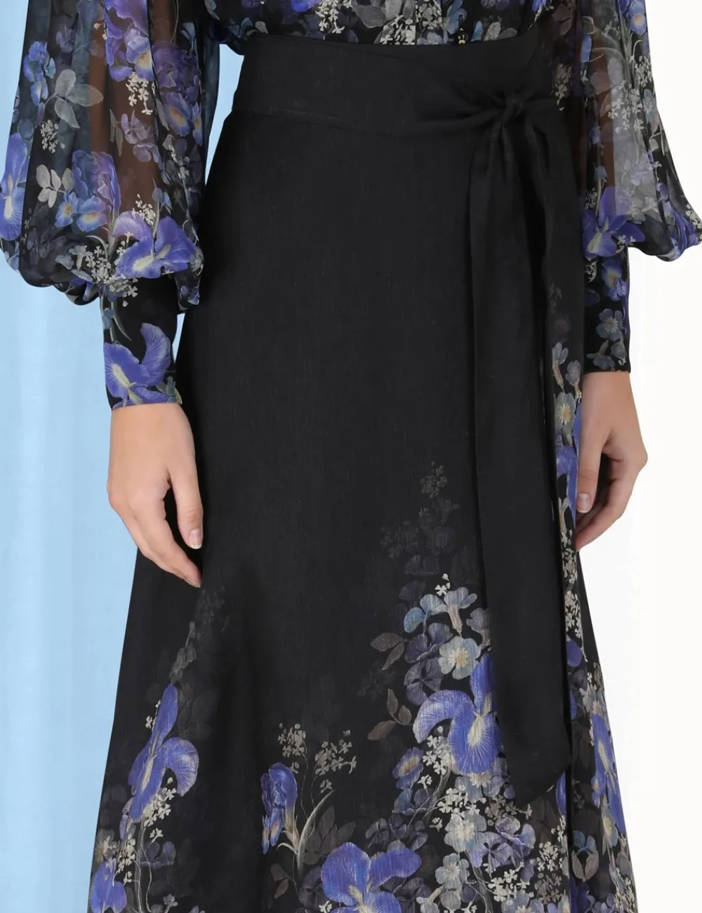 ZIMMERMANN Lyrical Maxi Skirt-Women Clothing