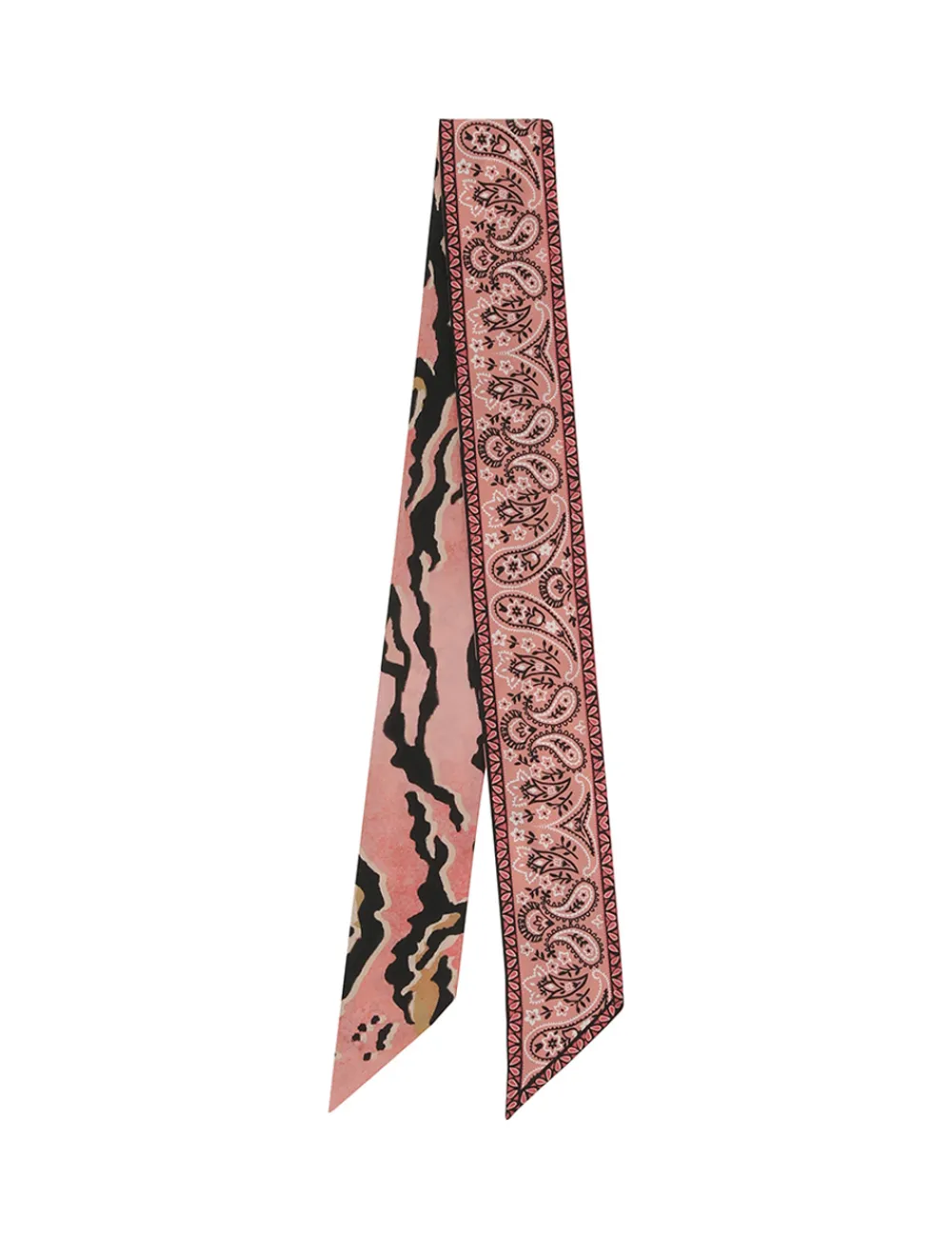 ZIMMERMANN Printed Silk Ribbon Scarf-Women Accessories