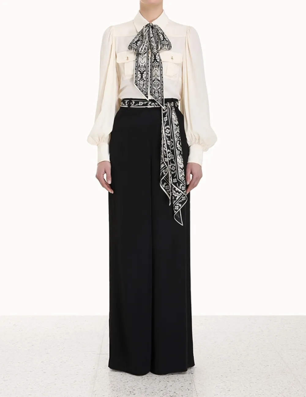 ZIMMERMANN Wide Leg Pant-Women Shorts & Pants