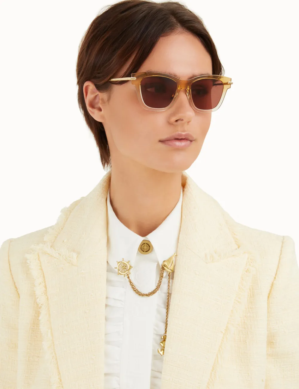 ZIMMERMANN Rhythmic Small Mask-Women Sunglasses