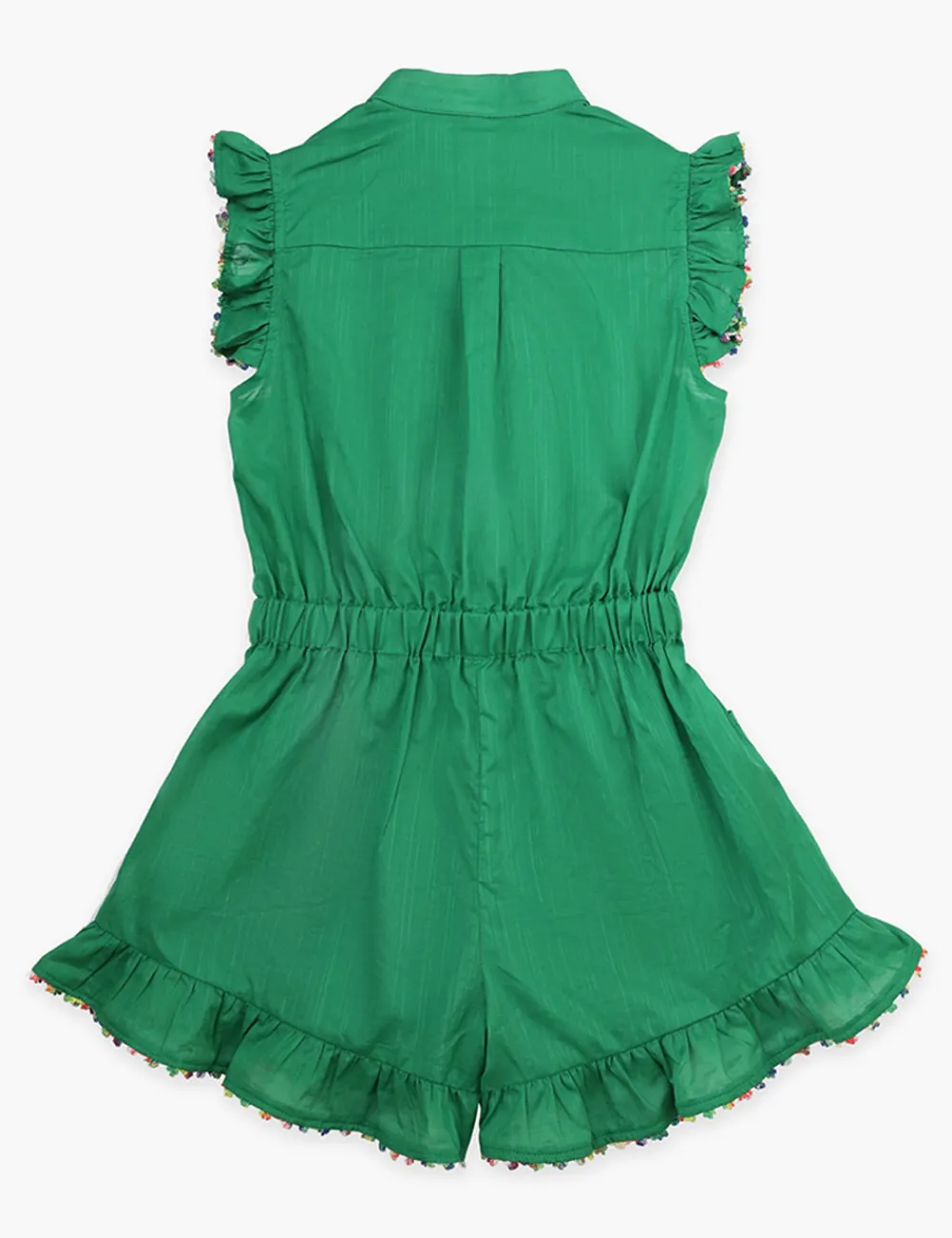 ZIMMERMANN Junie Frill Playsuit-Women Clothing